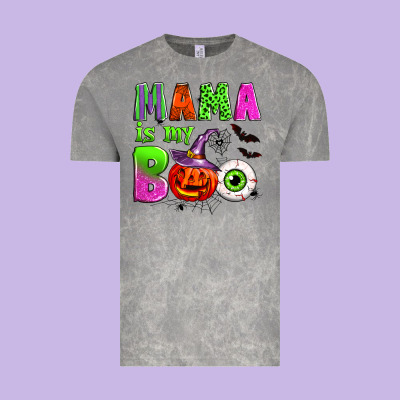 Mama Is My Boo Vintage Tee Designed By Zillion Design Studio