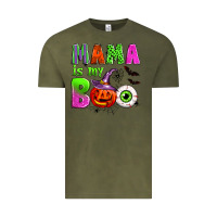 Vintage Olive mama is my boo Vintage Tee - Zillion Design Studio