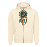 Sandshell dreamer catcher sunflower Zipper Hoodie - JahusDesignShop