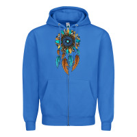 True Royal dreamer catcher sunflower Zipper Hoodie - JahusDesignShop
