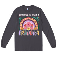 Smoke happiness is being a grandma Long Sleeve Tee - JahusDesignShop