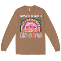 Toasted Coconut happiness is being a grandma Long Sleeve Tee - JahusDesignShop