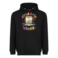 Black field trip vibes Heavyweight Hoodie - MaliasSmallBusiness
