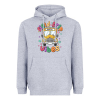 Heather Grey field trip vibes Heavyweight Hoodie - MaliasSmallBusiness