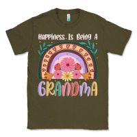 Army Green happiness is being a grandma Classic Tee - JahusDesignShop