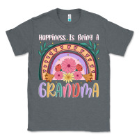 Charcoal Heather happiness is being a grandma Classic Tee - JahusDesignShop