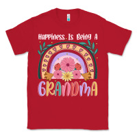 Red happiness is being a grandma Classic Tee - JahusDesignShop