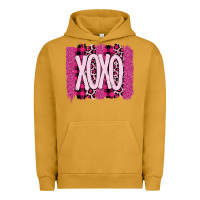 Pigment Peanut Butter Love Xoxo Brushstrokes Valentines Urban Hoodie - Bettercallsaul