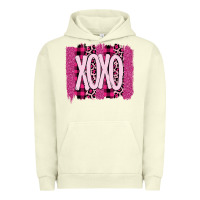 Pigment Pistachio Love Xoxo Brushstrokes Valentines Urban Hoodie - Bettercallsaul