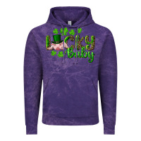 Cloud Purple Lucky Baby With Pig Vintage Hoodie - RanaPortraitStore