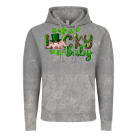 Cloud Rock Lucky Baby With Pig Vintage Hoodie - RanaPortraitStore