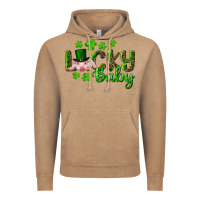 Vintage Coffee Lucky Baby With Pig Vintage Hoodie - RanaPortraitStore