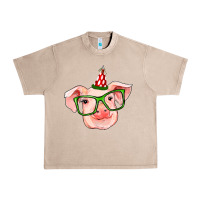 French Oak pig christmas Urban Heavy Tee - RanaPortraitStore
