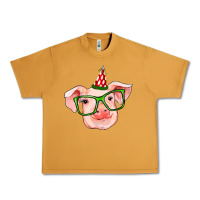 Peanut Butter pig christmas Urban Heavy Tee - RanaPortraitStore