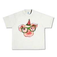 Pistachio pig christmas Urban Heavy Tee - RanaPortraitStore