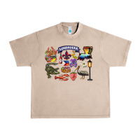 French Oak preview louisiana state Urban Heavy Tee - BarkalooDesign