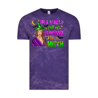 Cloud Purple in a world full of princesses be a witch Vintage Tee - Zillion Design Studio