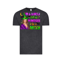 Vintage Black in a world full of princesses be a witch Vintage Tee - Zillion Design Studio