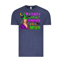 Vintage Denim in a world full of princesses be a witch Vintage Tee - Zillion Design Studio