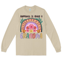 Mushroom happiness is being a grandma Long Sleeve Tee - JahusDesignShop