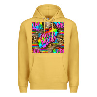 Antique Gold Pride LGBTQ+ Proud Mom With Leoapard Patterns Premium Hoodie - BundleAndBundleShop