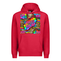 Cardinal Pride LGBTQ+ Proud Mom With Leoapard Patterns Premium Hoodie - BundleAndBundleShop
