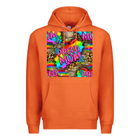 Carrot Pride LGBTQ+ Proud Mom With Leoapard Patterns Premium Hoodie - BundleAndBundleShop