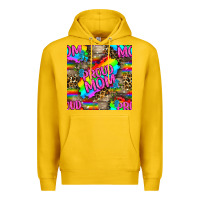 Lemon Pride LGBTQ+ Proud Mom With Leoapard Patterns Premium Hoodie - BundleAndBundleShop
