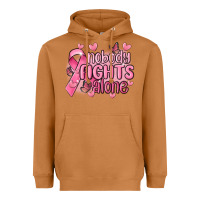 Meerkat nobody fights alone cancer Heavyweight Hoodie - MaliasSmallBusiness