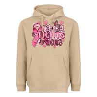 Mushroom nobody fights alone cancer Heavyweight Hoodie - MaliasSmallBusiness