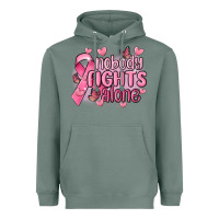 Sage nobody fights alone cancer Heavyweight Hoodie - MaliasSmallBusiness