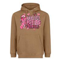 Toasted Coconut nobody fights alone cancer Heavyweight Hoodie - MaliasSmallBusiness