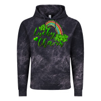 Cloud Black Lucky charm rainbow and shamrocks Vintage Hoodie - RanaPortraitStore