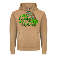 Vintage Camel Lucky charm rainbow and shamrocks Vintage Hoodie - RanaPortraitStore