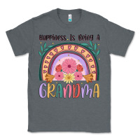 Charcoal Heather happiness is being a grandma Classic Tee - JahusDesignShop