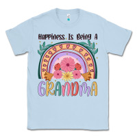 Dusty Blue happiness is being a grandma Classic Tee - JahusDesignShop
