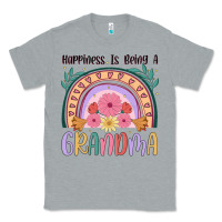 Heather Grey happiness is being a grandma Classic Tee - JahusDesignShop