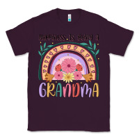 Plum happiness is being a grandma Classic Tee - JahusDesignShop