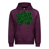 Mauve Wine shamrock st patrick Urban Hoodie - Bettercallsaul