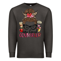 Smoke messy bun one loved counselor Premium Sweatshirt - MaliasSmallBusiness