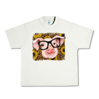 Sunflowers Pig Urban Heavy Tee | Teevron