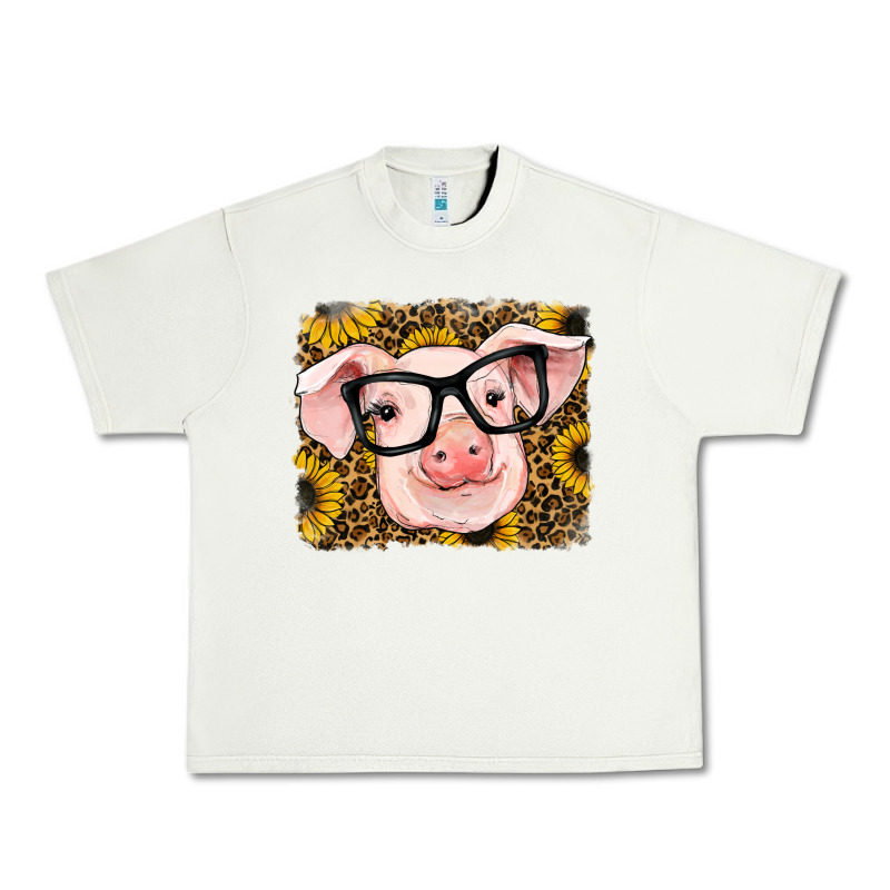 Sunflowers Pig Urban Heavy Tee by RanaPortraitStore | Teevron