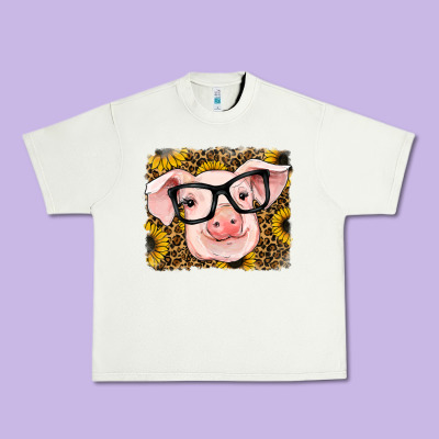 Sunflowers Pig Urban Heavy Tee Designed By Ranaportraitstore
