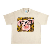 Sandshell sunflowers pig Urban Heavy Tee - RanaPortraitStore
