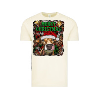 Vintage Arctic merry christmas heifer with cowbells Vintage Tee - RanaPortraitStore
