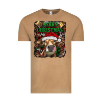Vintage Camel merry christmas heifer with cowbells Vintage Tee - RanaPortraitStore