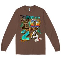 Chestnut 2024 graduate leopard Long Sleeve Tee - AdoDesignShop