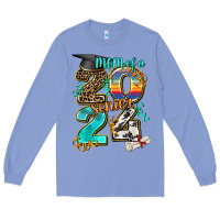 Colony Blue 2024 graduate leopard Long Sleeve Tee - AdoDesignShop