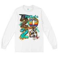 White 2024 graduate leopard Long Sleeve Tee - AdoDesignShop