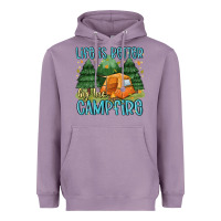 Lavender life is better by the camp fire Heavyweight Hoodie - MaliasSmallBusiness